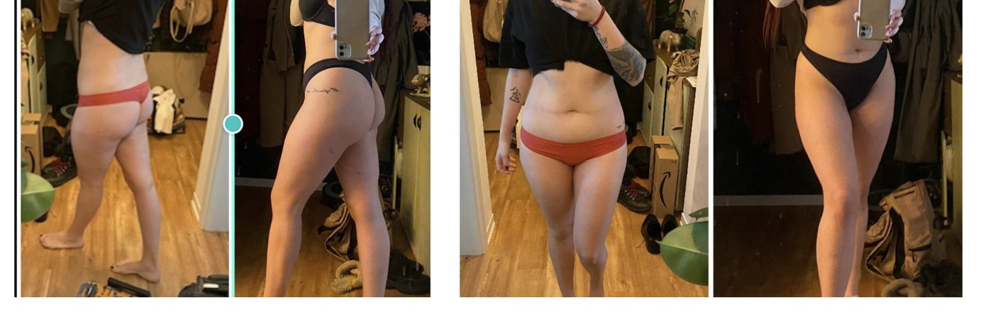 Vorher-Nachher: minus 8 kg in 7 Monaten